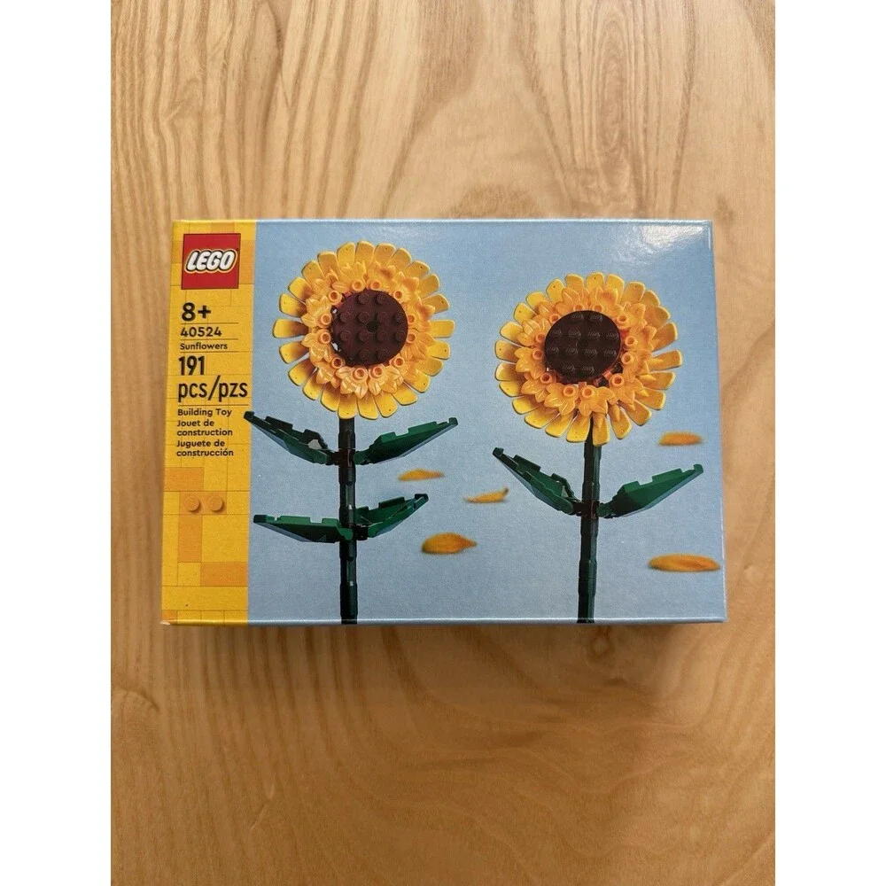 NEW, Sealed Lego Botanicals: Sunflowers 40524 - 191 Pieces - Ages 8+
